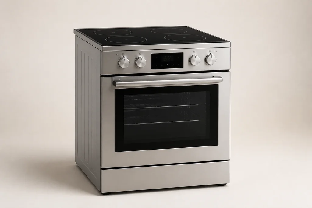 индукционная электрическая плита AEG CIB6645ABM — оригинальная визуализация
