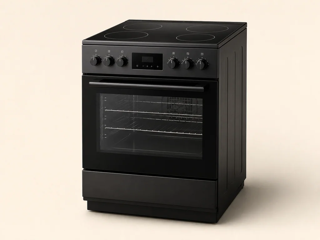 стеклокерамическая электроплита Beko FBM6730SBSC — оригинальная визуализация