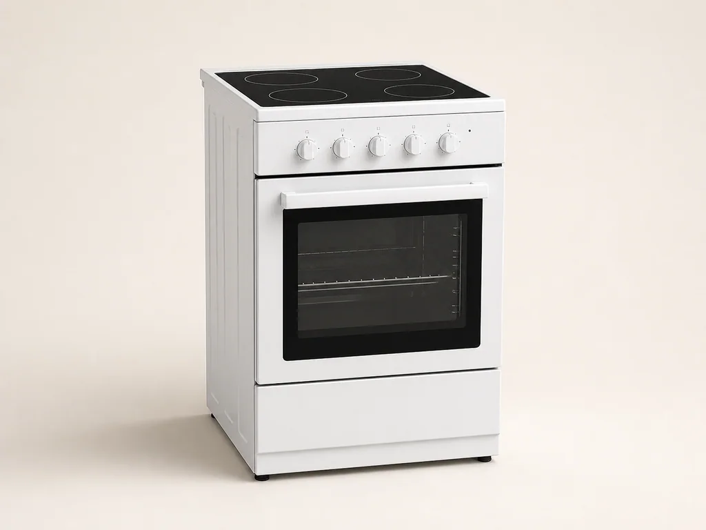 компактная электрическая плита Beko FSE57310 — оригинальная визуализация