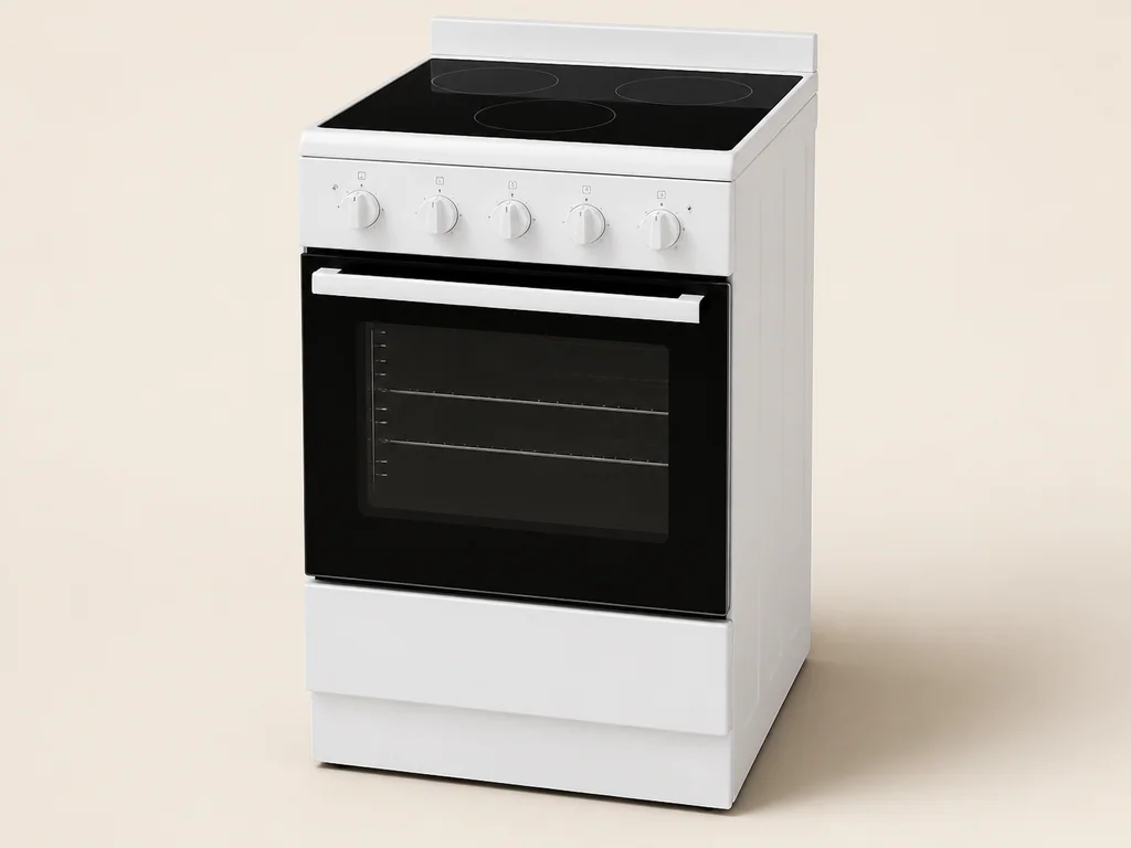 трёхконфорочная стеклокерамическая плита Darina 1B EC331 606 W — оригинальная визуализация