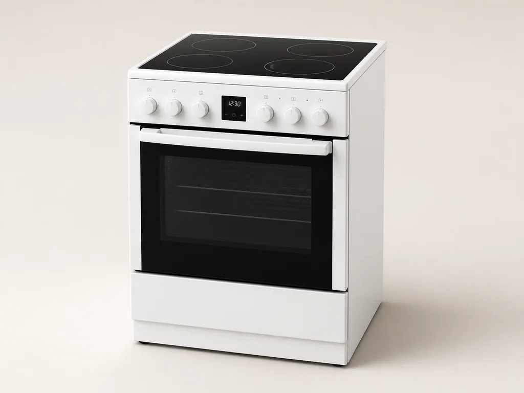 полноразмерная электрическая плита Electrolux RKR660203 — оригинальная визуализация