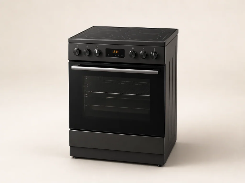 современная электрическая плита Gorenje GEC5C70 — оригинальная визуализация