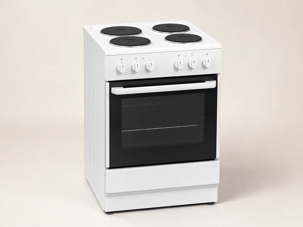 электроплита с чугунными конфорками Hansa FCCW53000 — оригинальная визуализация