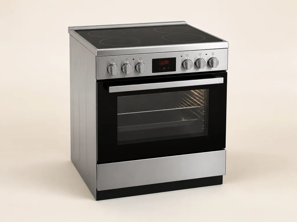 стеклокерамическая электроплита Hansa FCCX58208 — оригинальная визуализация