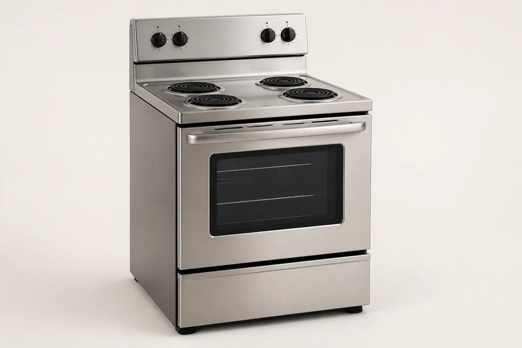 электрическая плита с открытыми нагревателями Whirlpool WFC315S0JS — оригинальная визуализация